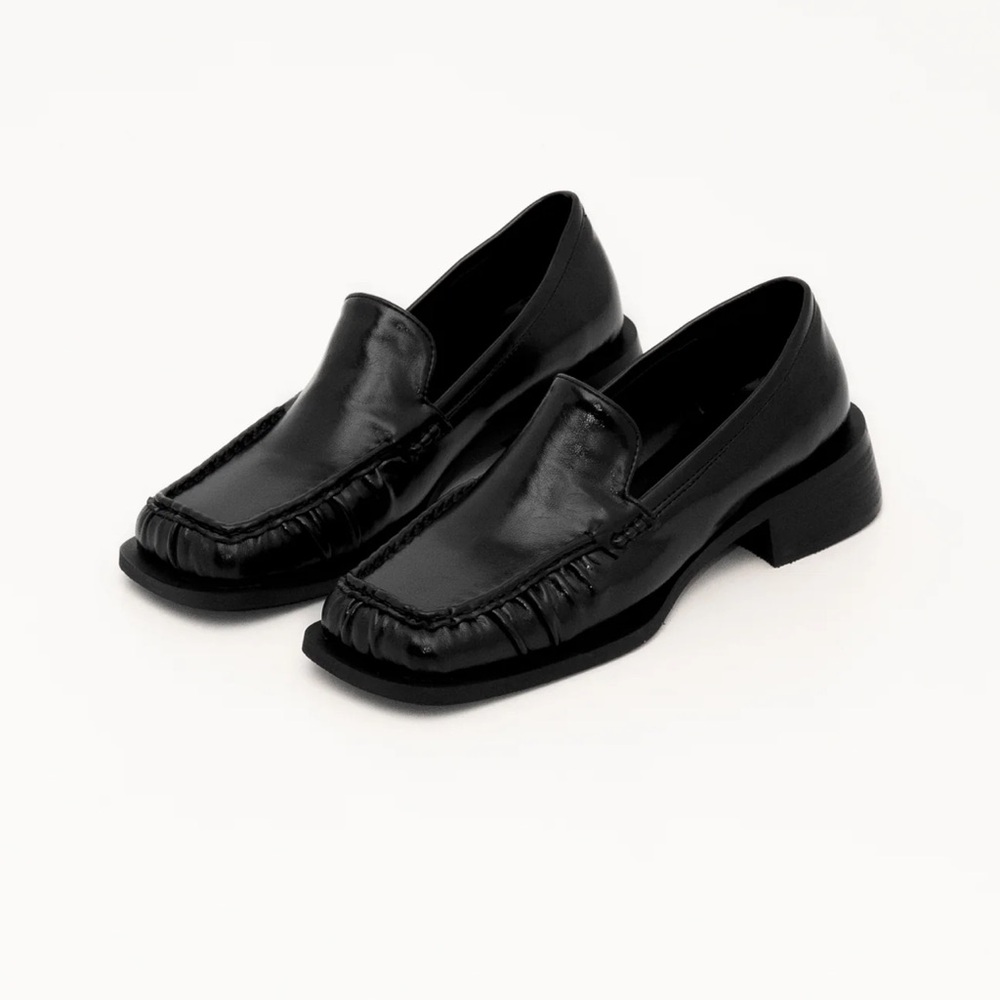 Peche black Ronan loafers
